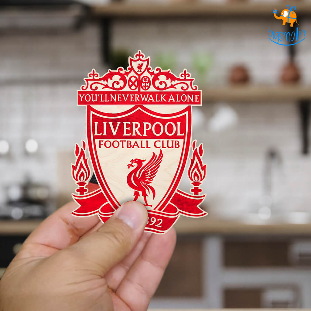 Liverpool Wooden Fridge Magnet