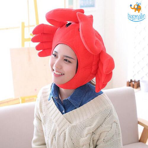 Funny Crab Headgear - bigsmall.in