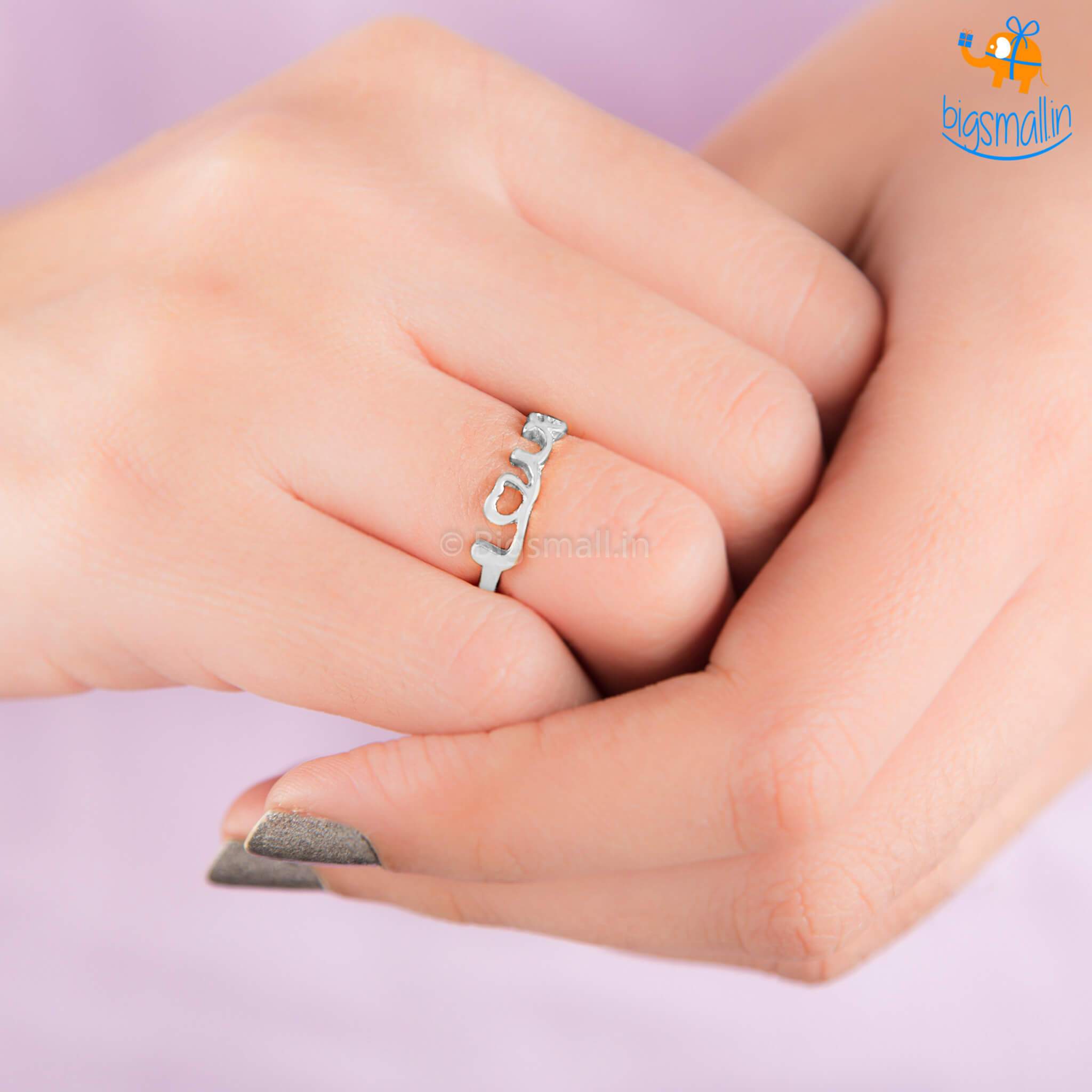 Buy GIVA Sterling Silver Tree Of Love Ring Online
