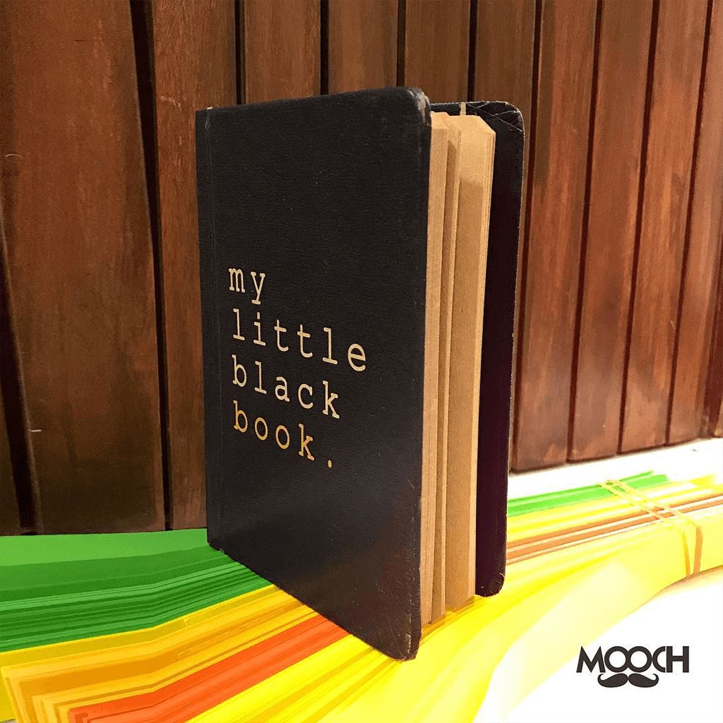 Little Black Book A6 Notebook With Elastic - bigsmall.in