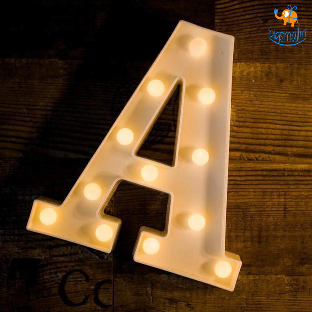 Marquee Alphabets LED Light