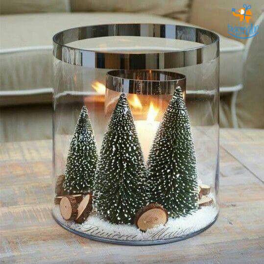 Resin Desk Christmas Tree - bigsmall.in
