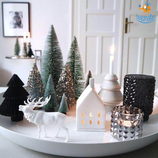 Resin Desk Christmas Tree - bigsmall.in