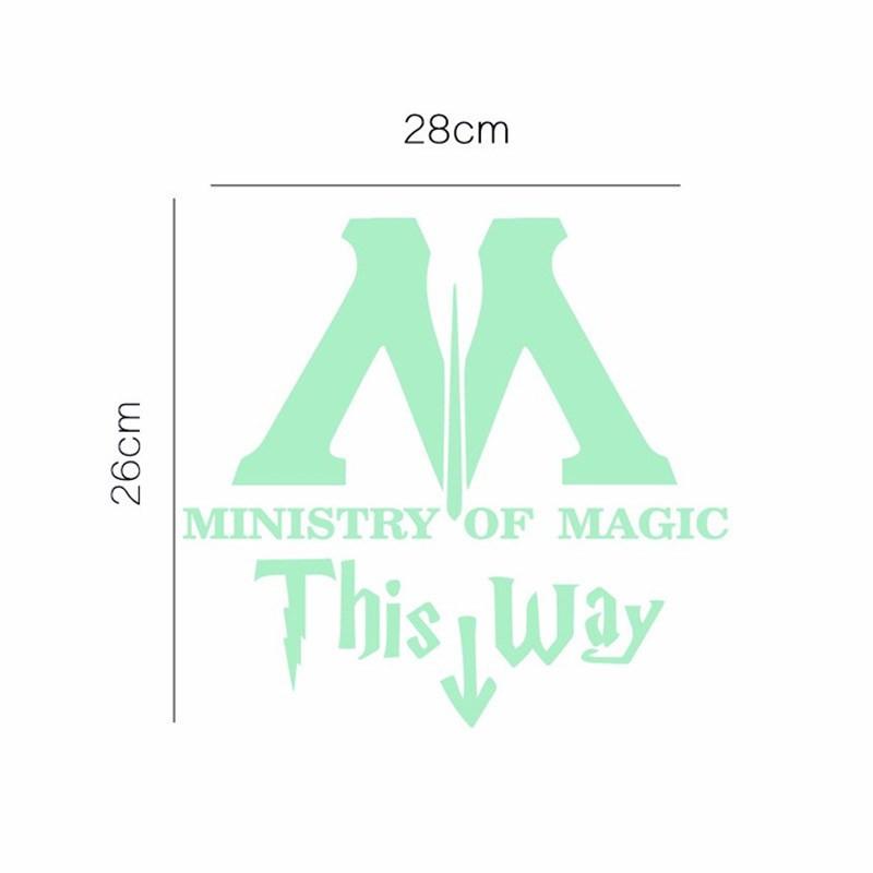 Ministry of Magic Decal Sticker - bigsmall.in