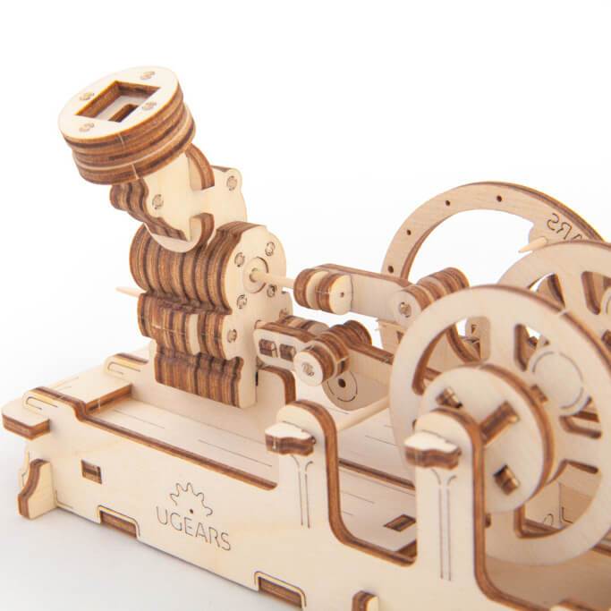 Ugears Pneumatic Engine Puzzle - bigsmall.in