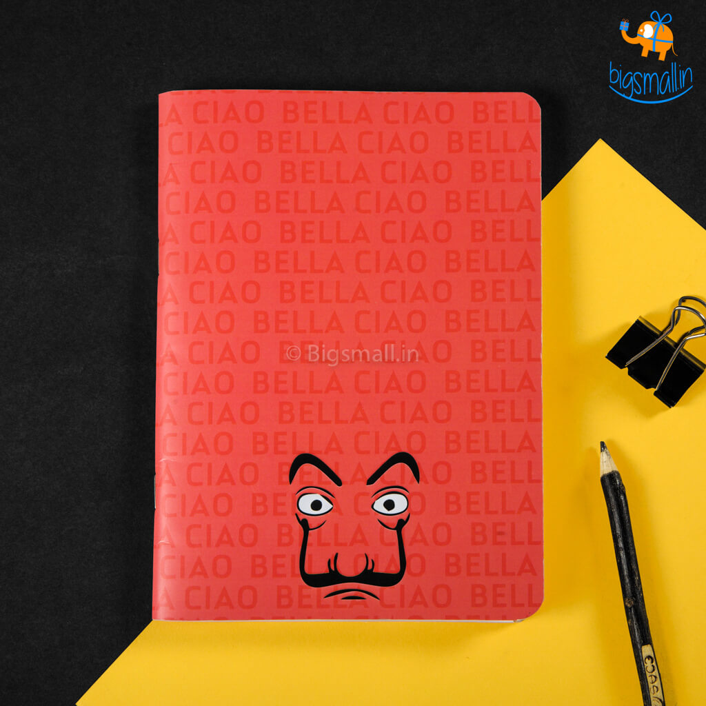 Bella Ciao Ruled Notebook