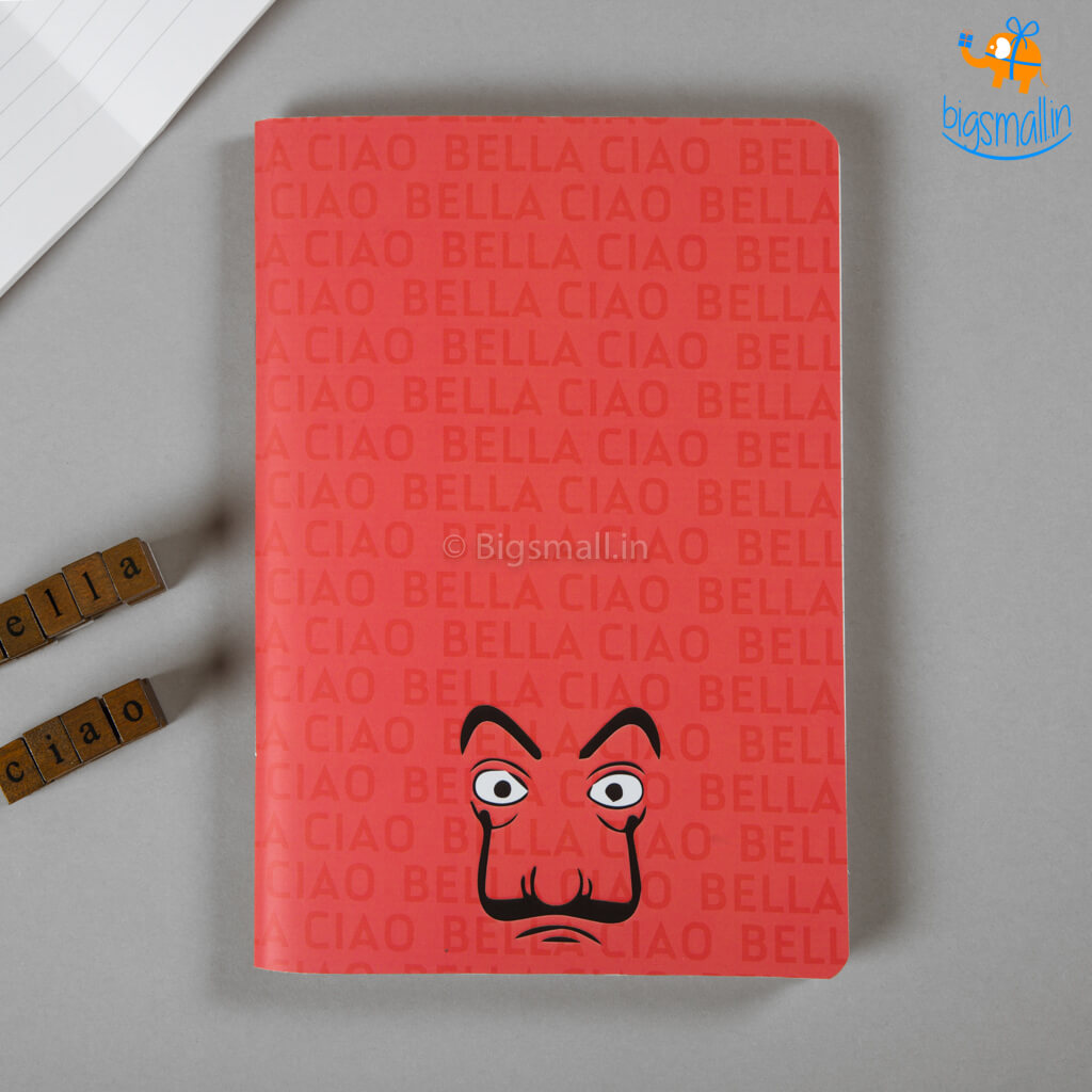 Bella Ciao Ruled Notebook