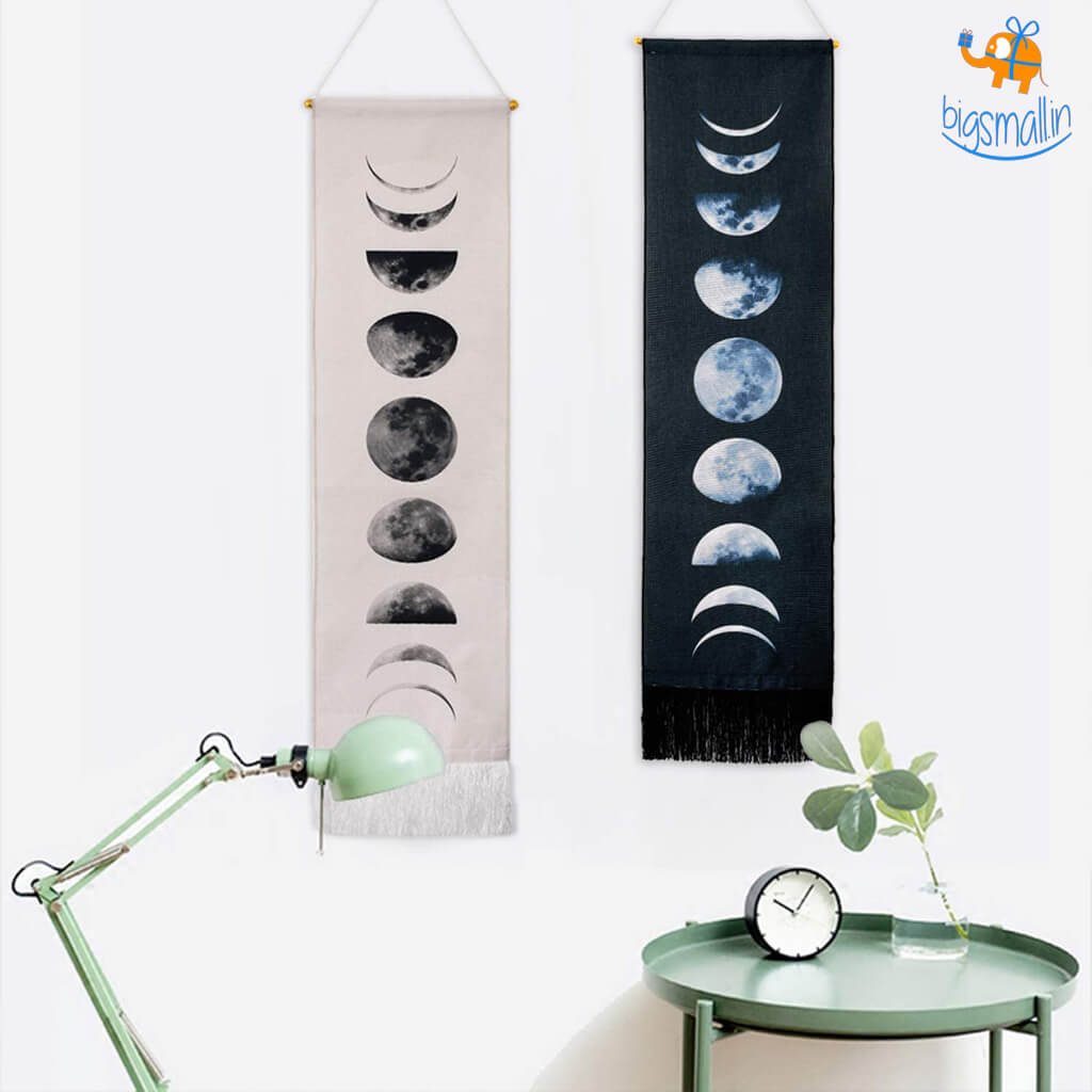 Phases of Moon Tapestry Wall Hanging