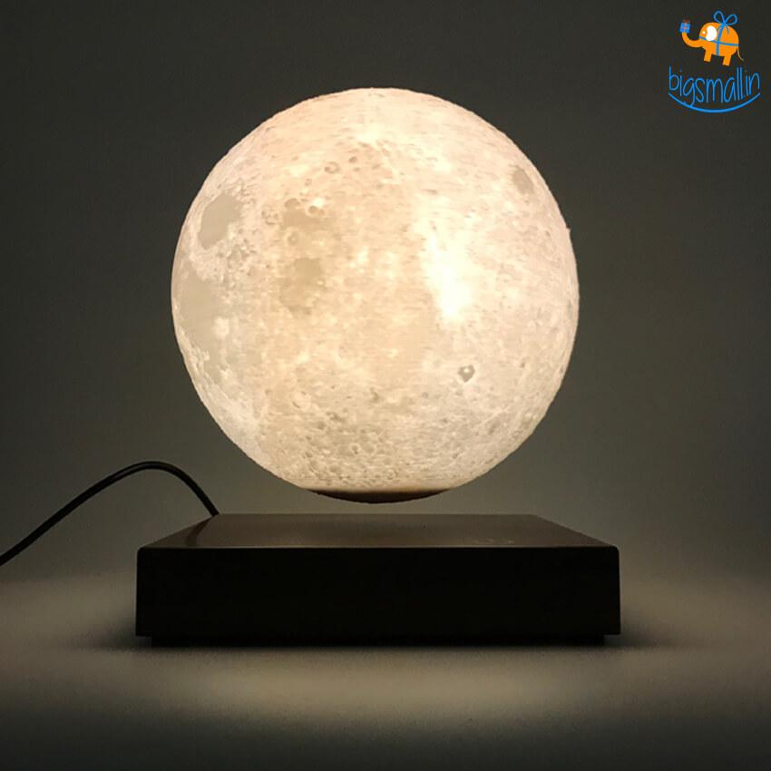 Levitating Moon Lamp - bigsmall.in