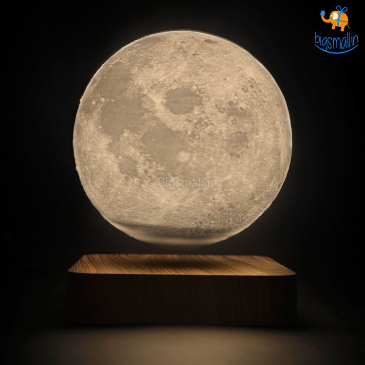 Levitating Moon Lamp - bigsmall.in