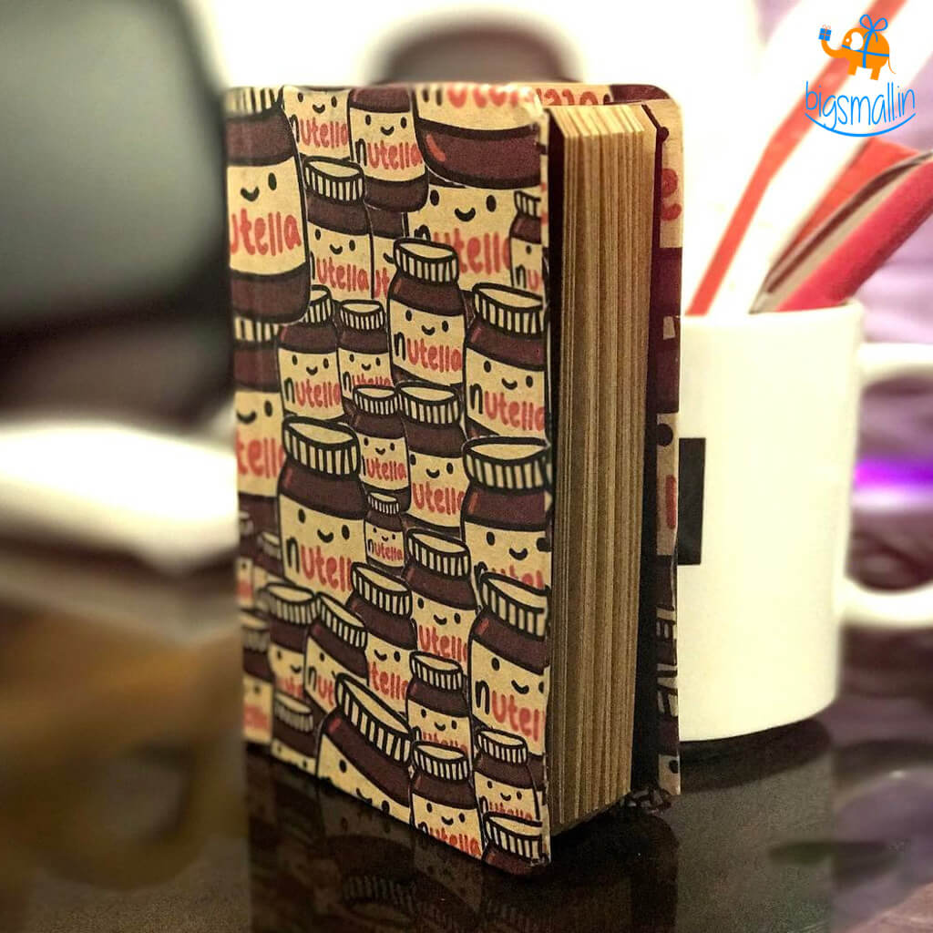 Nutella A6 Notebook With Elastic