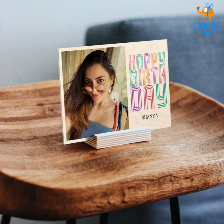 Personalized Happy Birthday Frame | COD not available - bigsmall.in
