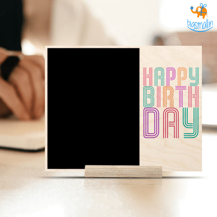 Personalized Happy Birthday Frame | COD not available - bigsmall.in