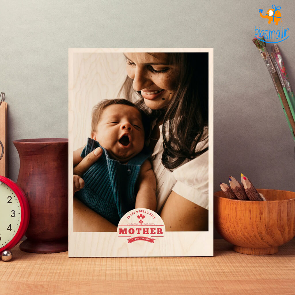 Mother's Day Personalized Wooden Print Frame