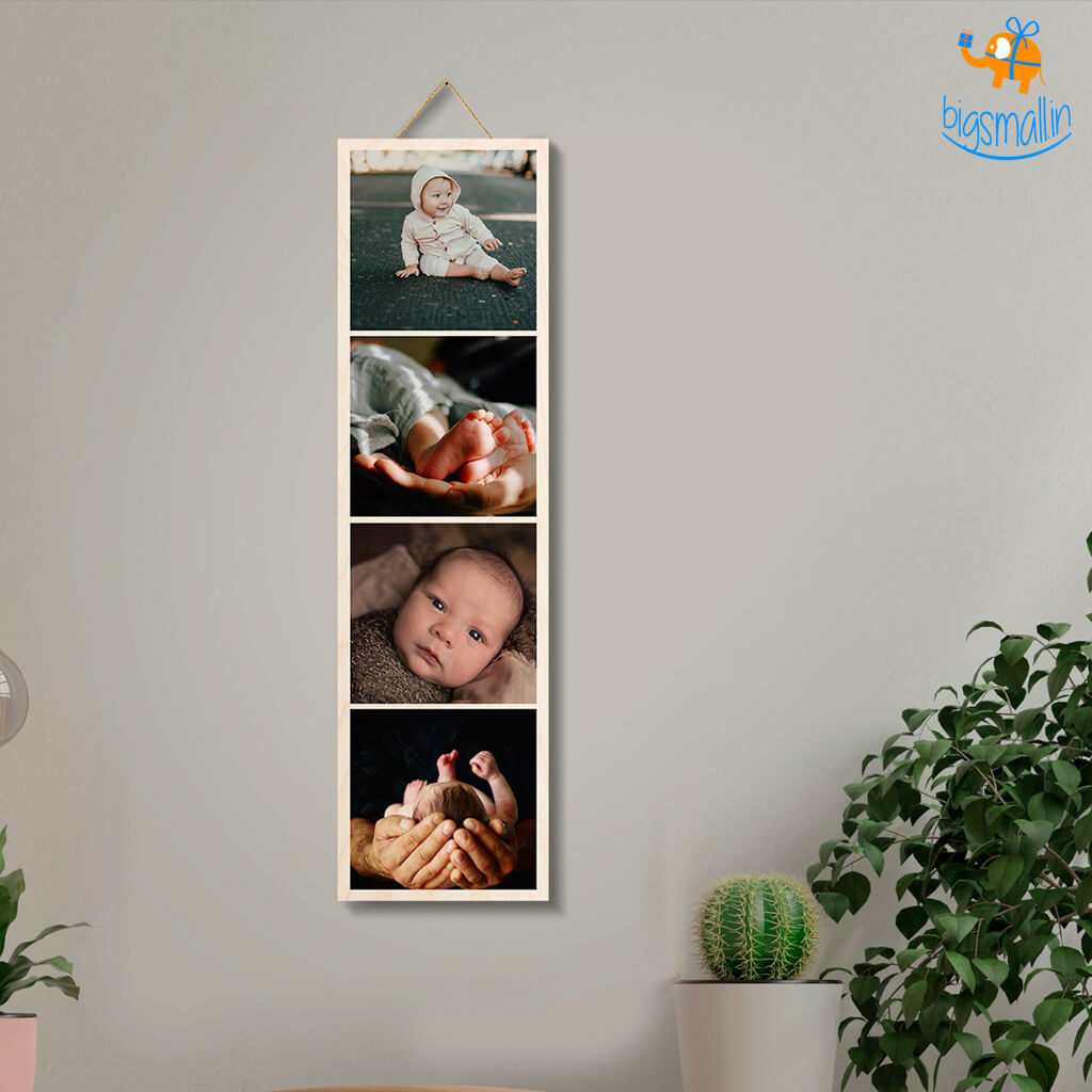 Personalized Photo Strip Wall Hanging