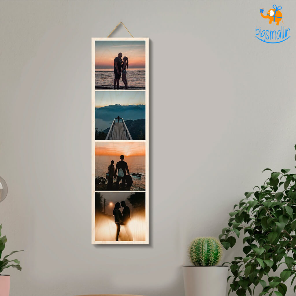 Personalized Photo Strip Wall Hanging