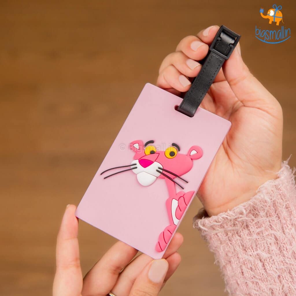Pink Panther Luggage Tag - bigsmall.in