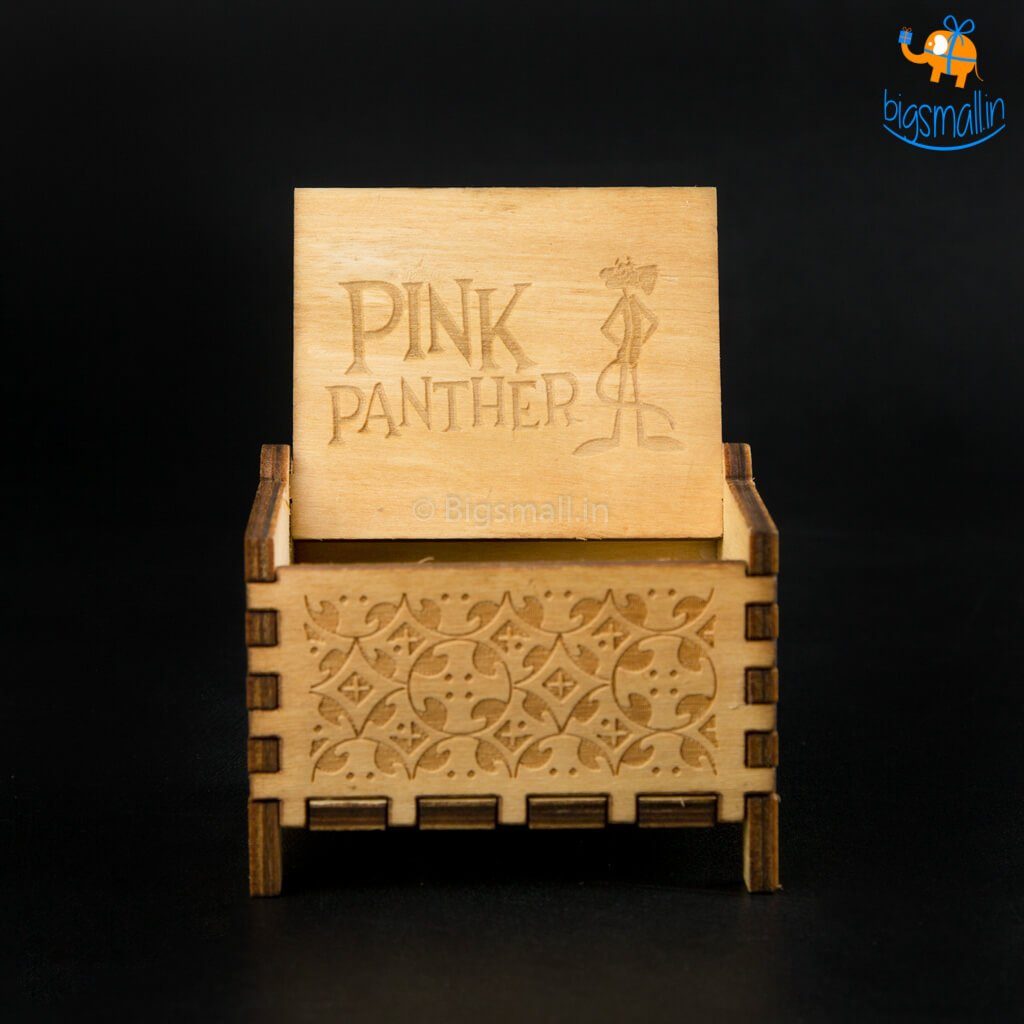 Pink Panther Music Box with Automatic Key - bigsmall.in