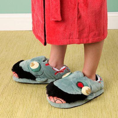 Plush Zombie Slippers - bigsmall.in
