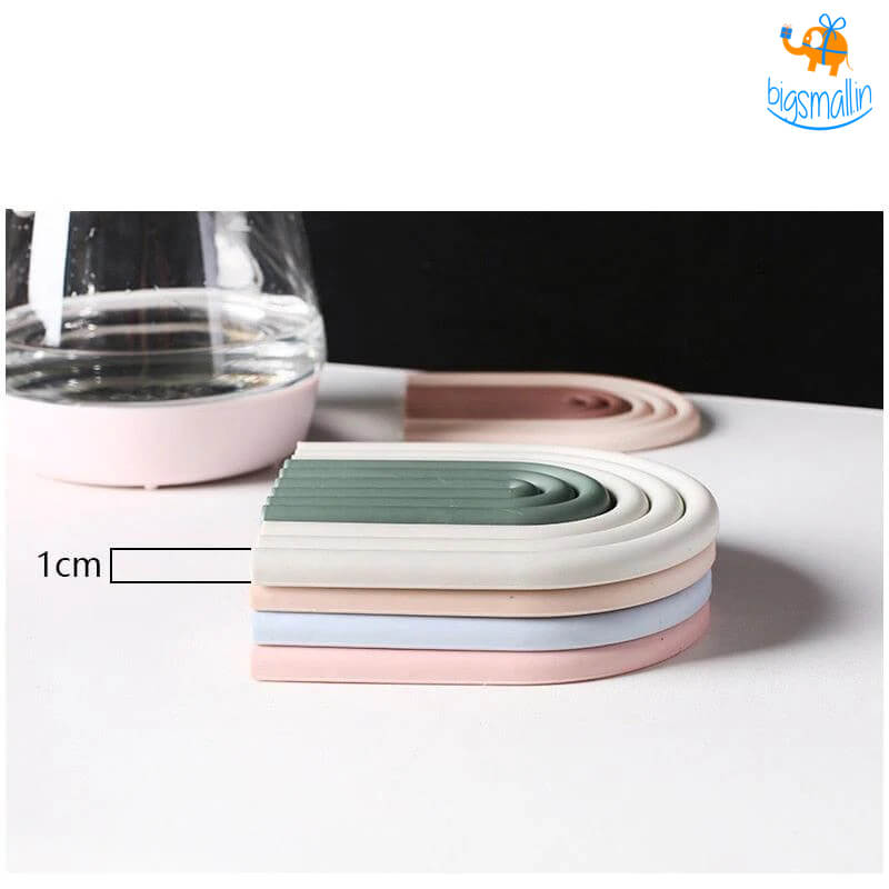 Rainbow Silicone Coaster