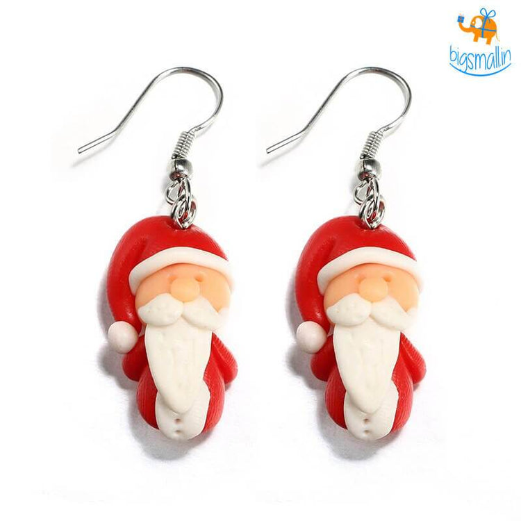 Santa Earrings - bigsmall.in