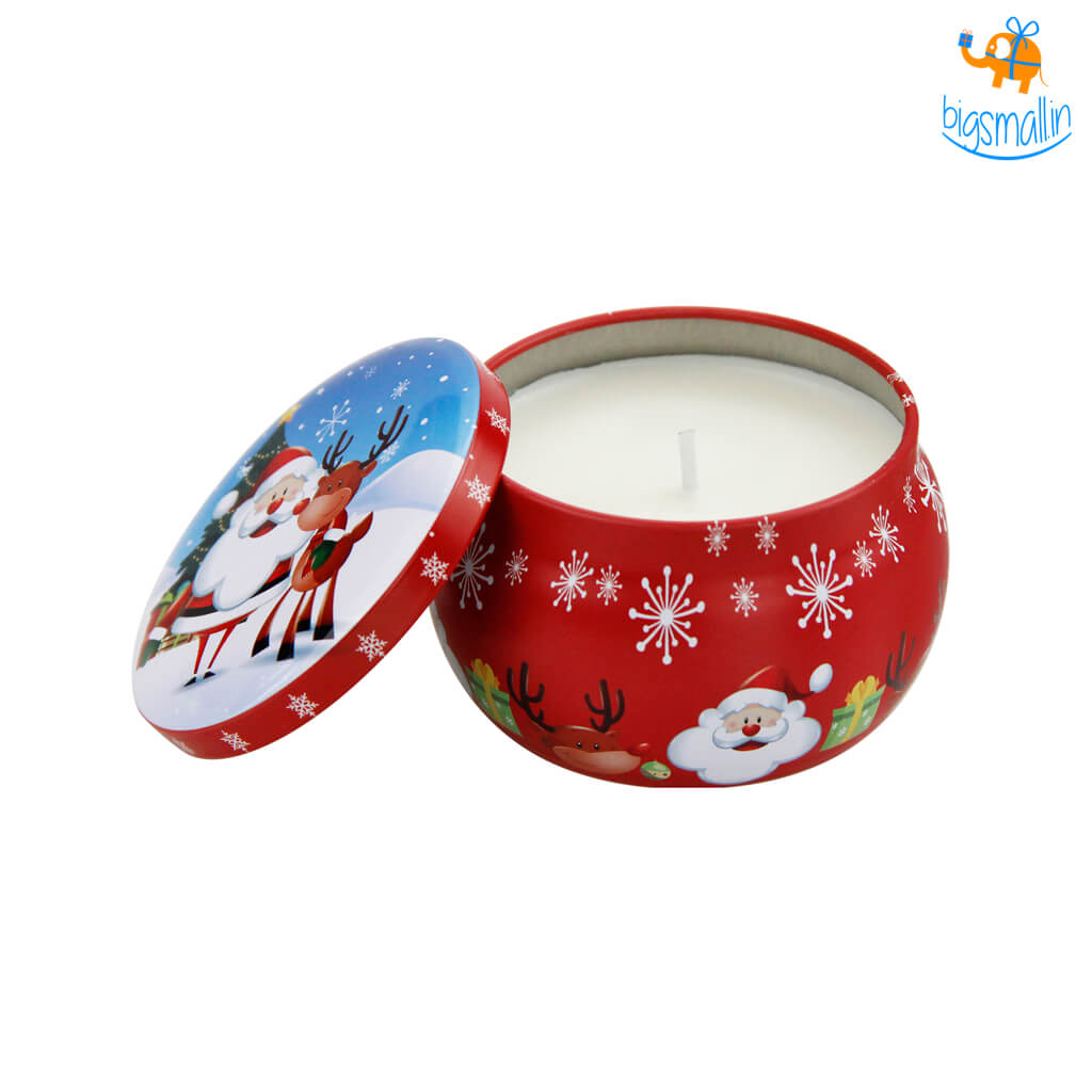 Christmas Scented Candles - Set of 4