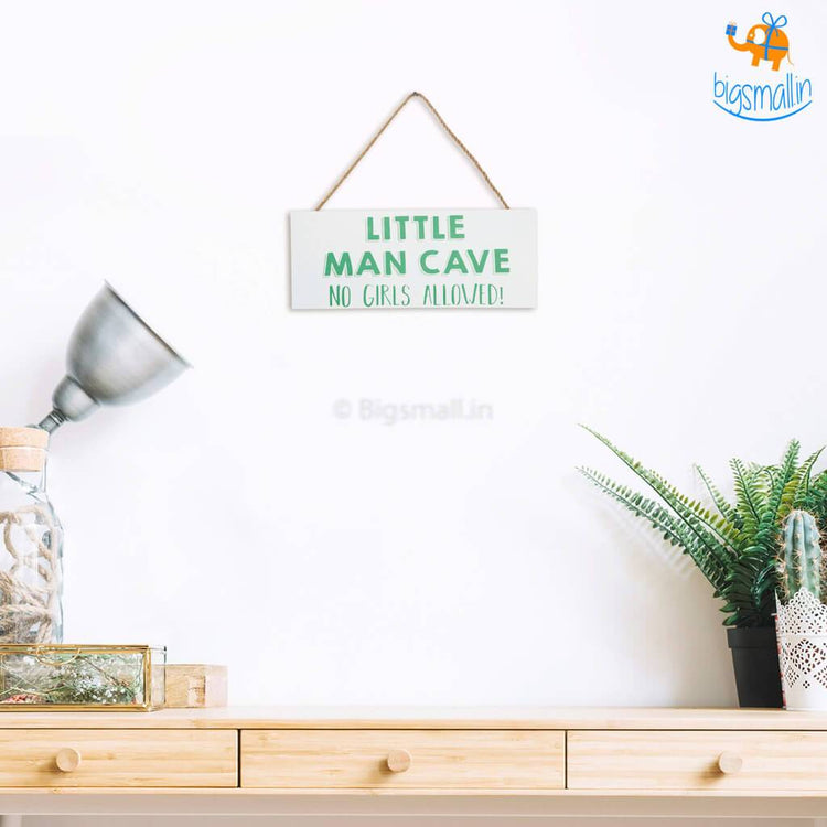Little Man Cave Hanging Board - bigsmall.in