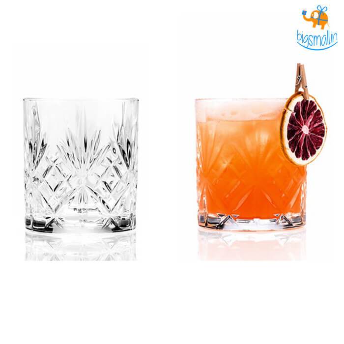 Spirits of Tuscany Crystal Glasses Set of 4 Bigsmall.in