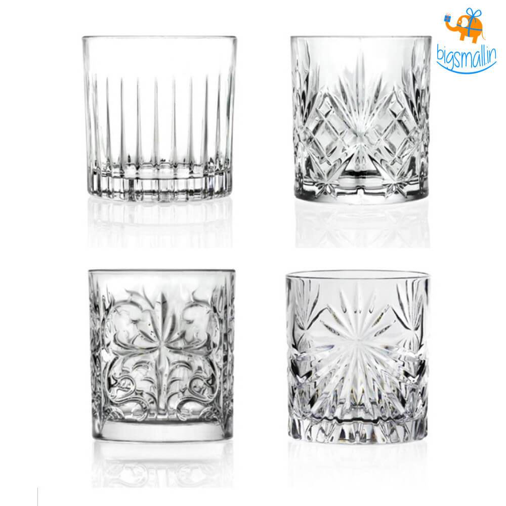 Spirits of Tuscany Crystal Glasses Set of 4 Bigsmall.in