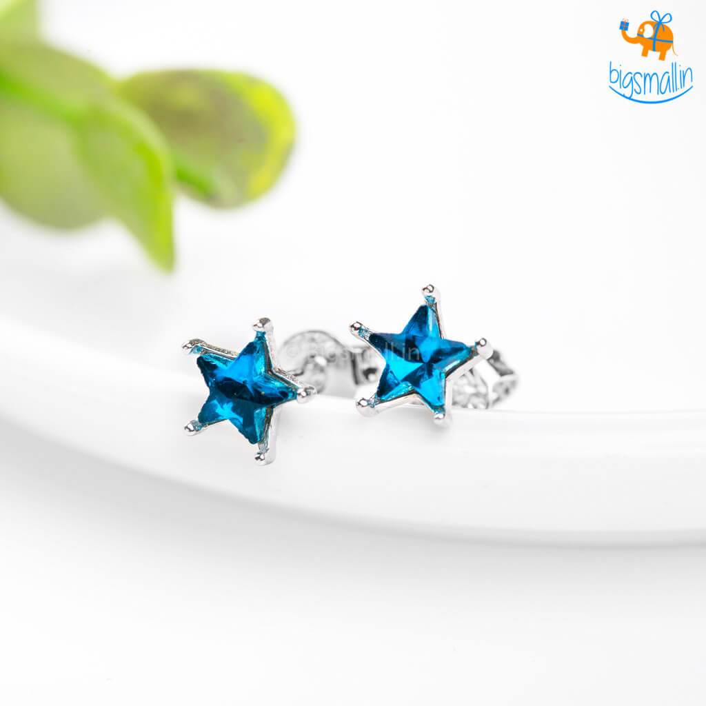 Star Shaped Ear Studs - bigsmall.in