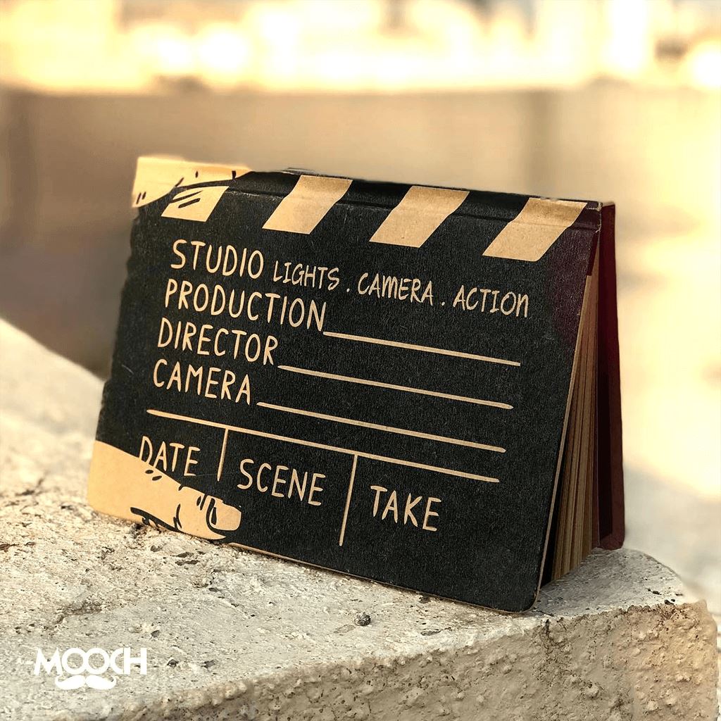 Movie Clapboard A6 Notebook With Elastic - bigsmall.in