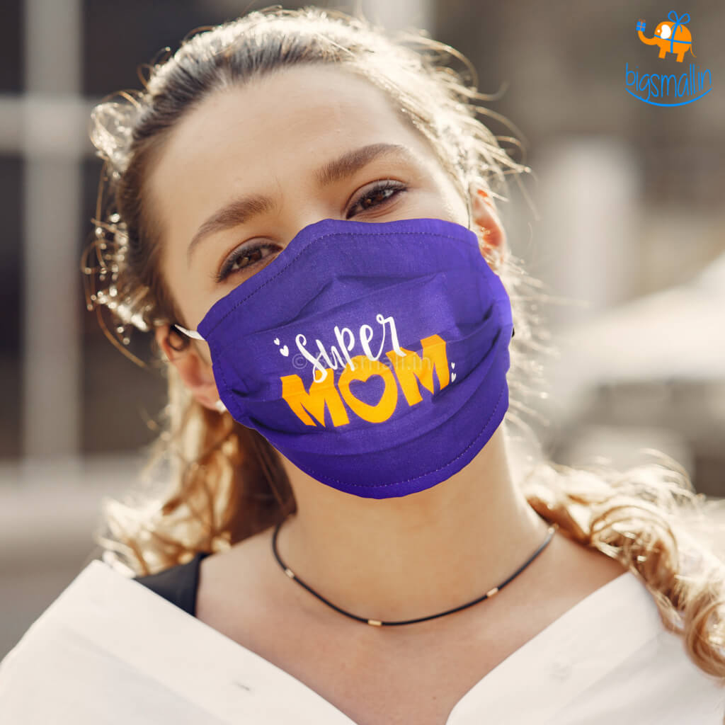 Super Mom Cotton Face Mask With Filter