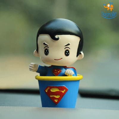 Baby Superman Ceramic Bobblehead