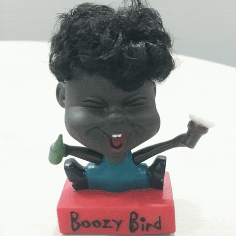 Boozy Bird Bobble Head