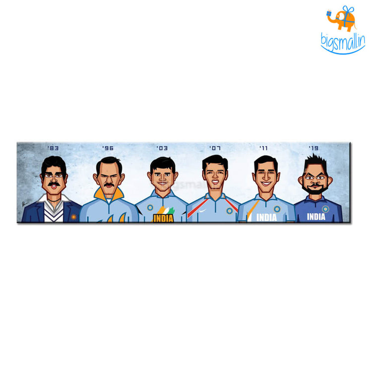 World Cup Captains Laminated Poster - bigsmall.in