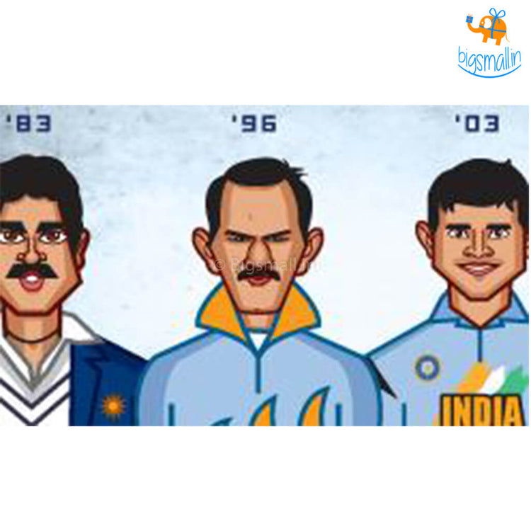 World Cup Captains Laminated Poster - bigsmall.in
