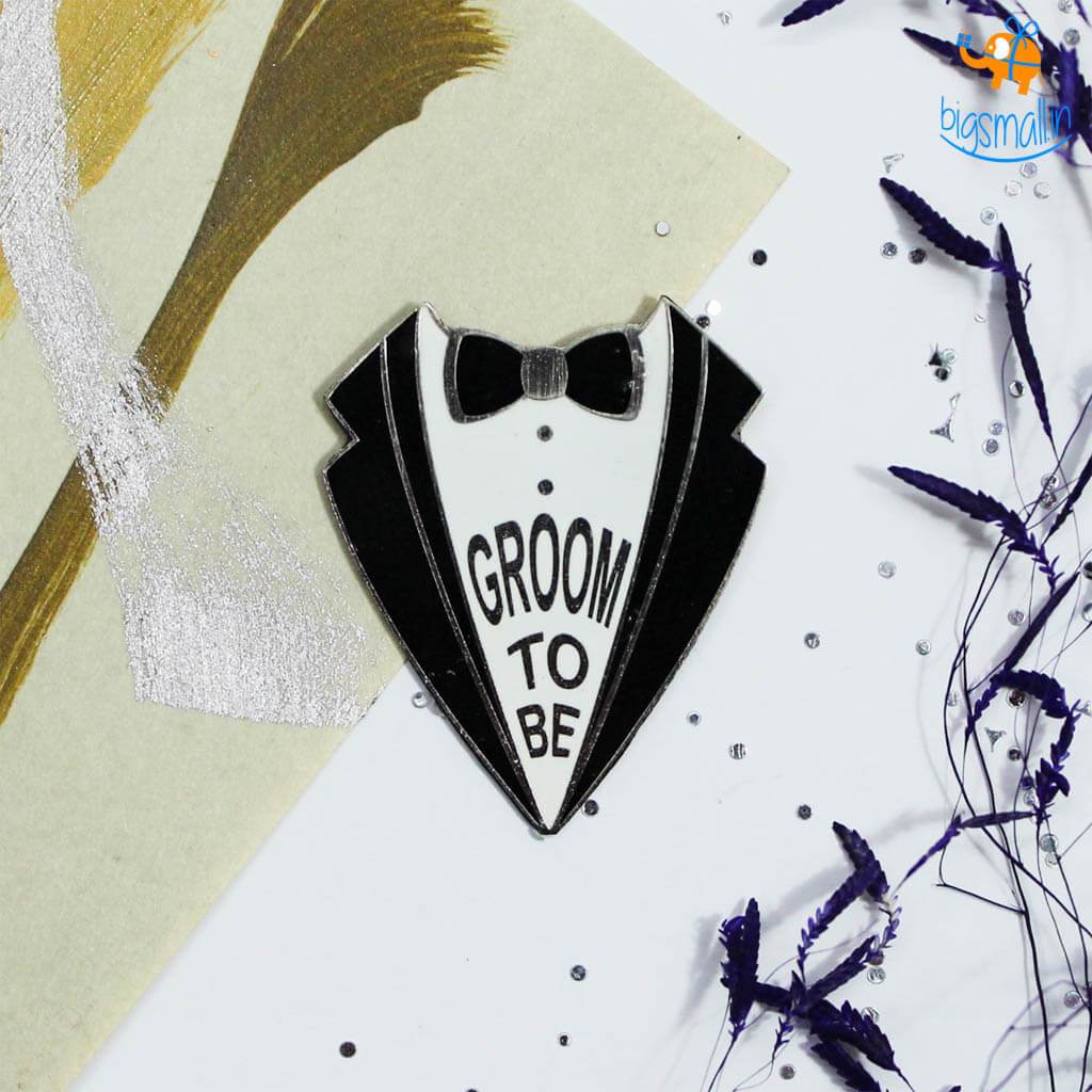 Groom To Be Lapel Pin - bigsmall.in