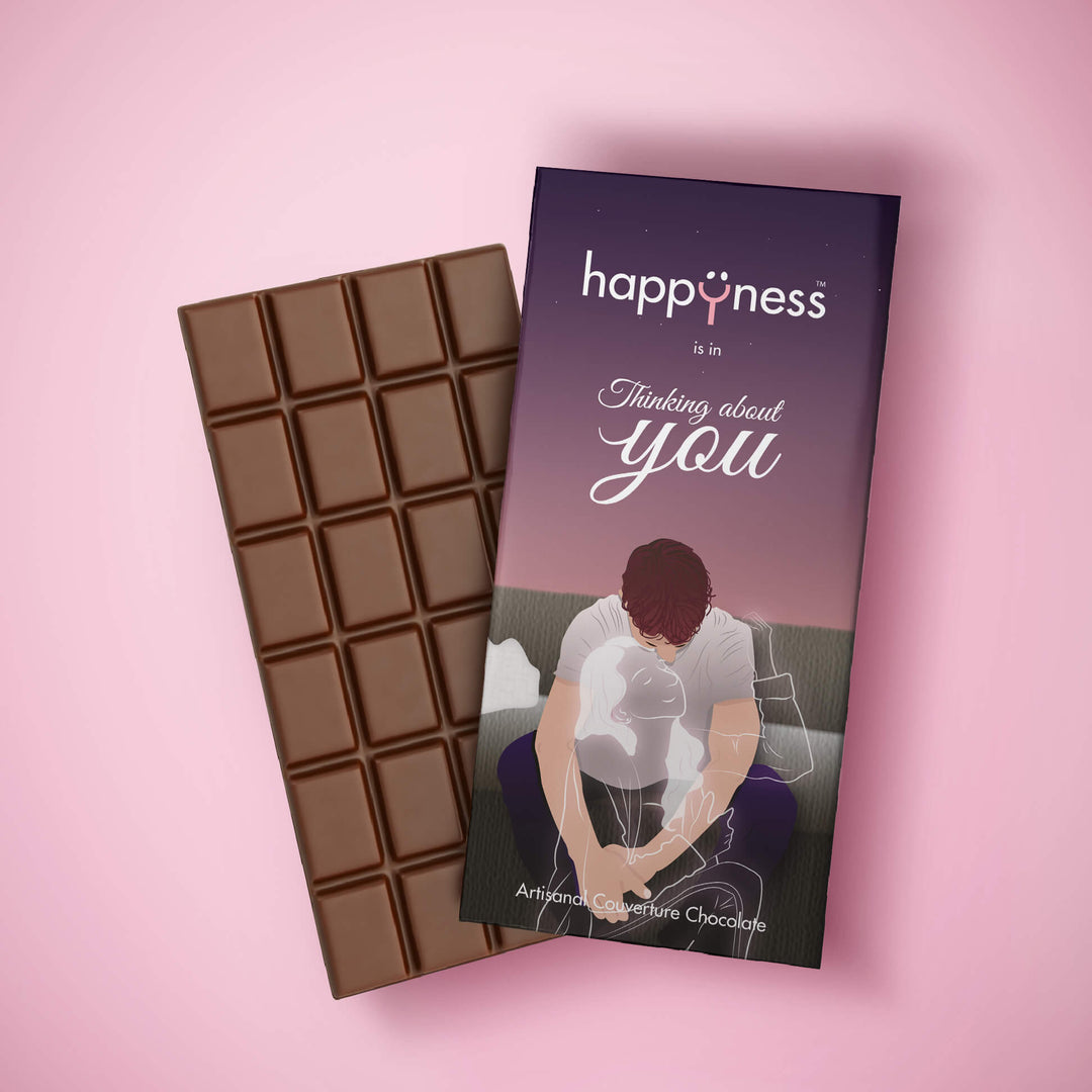 Thinking About You Handmade Chocolate Bar