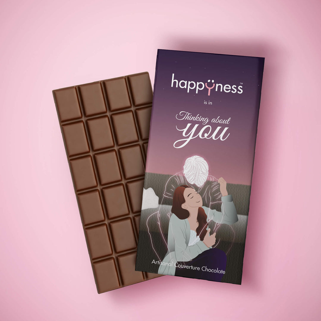 Thinking About You Handmade Chocolate Bar