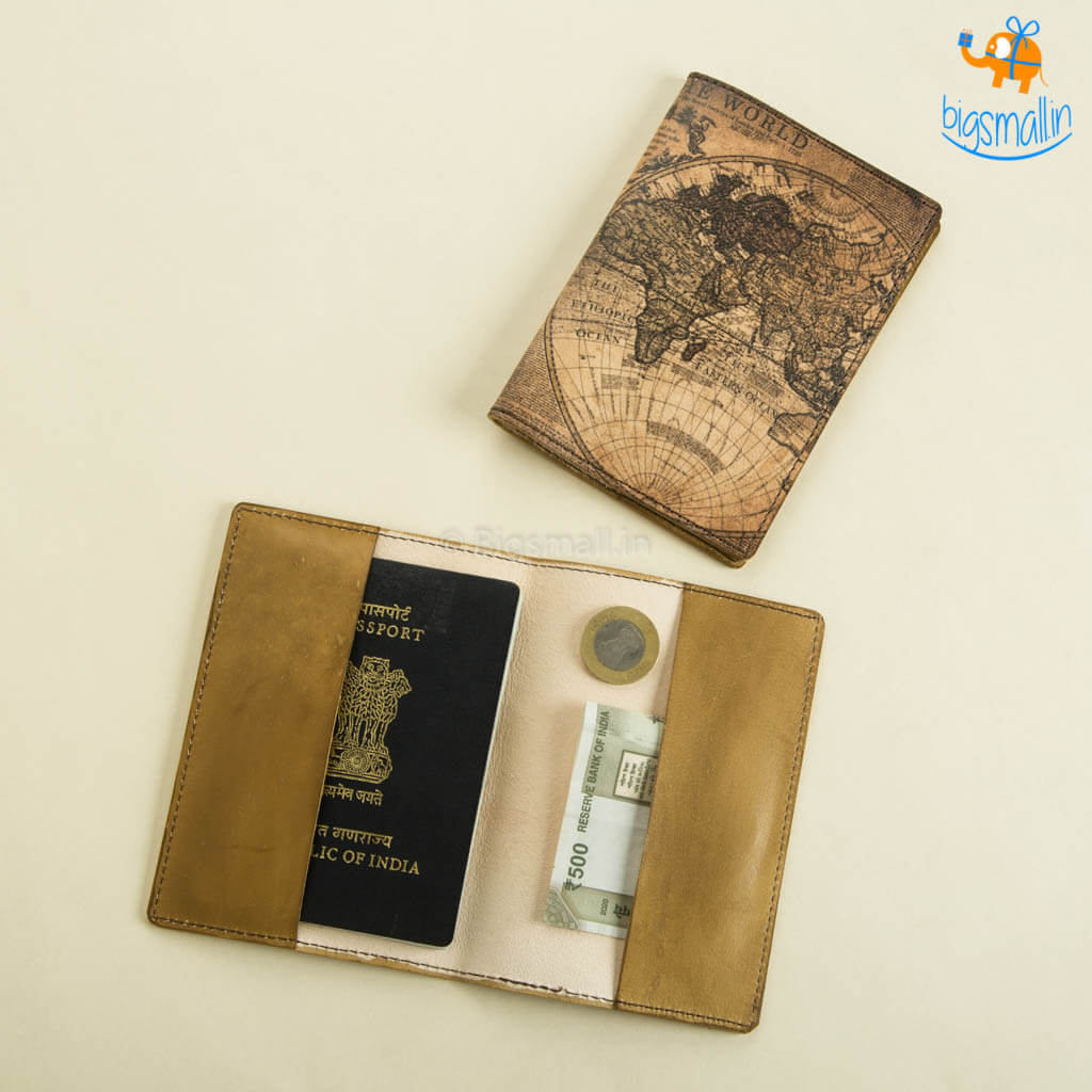 Travel Leather Passport Cover