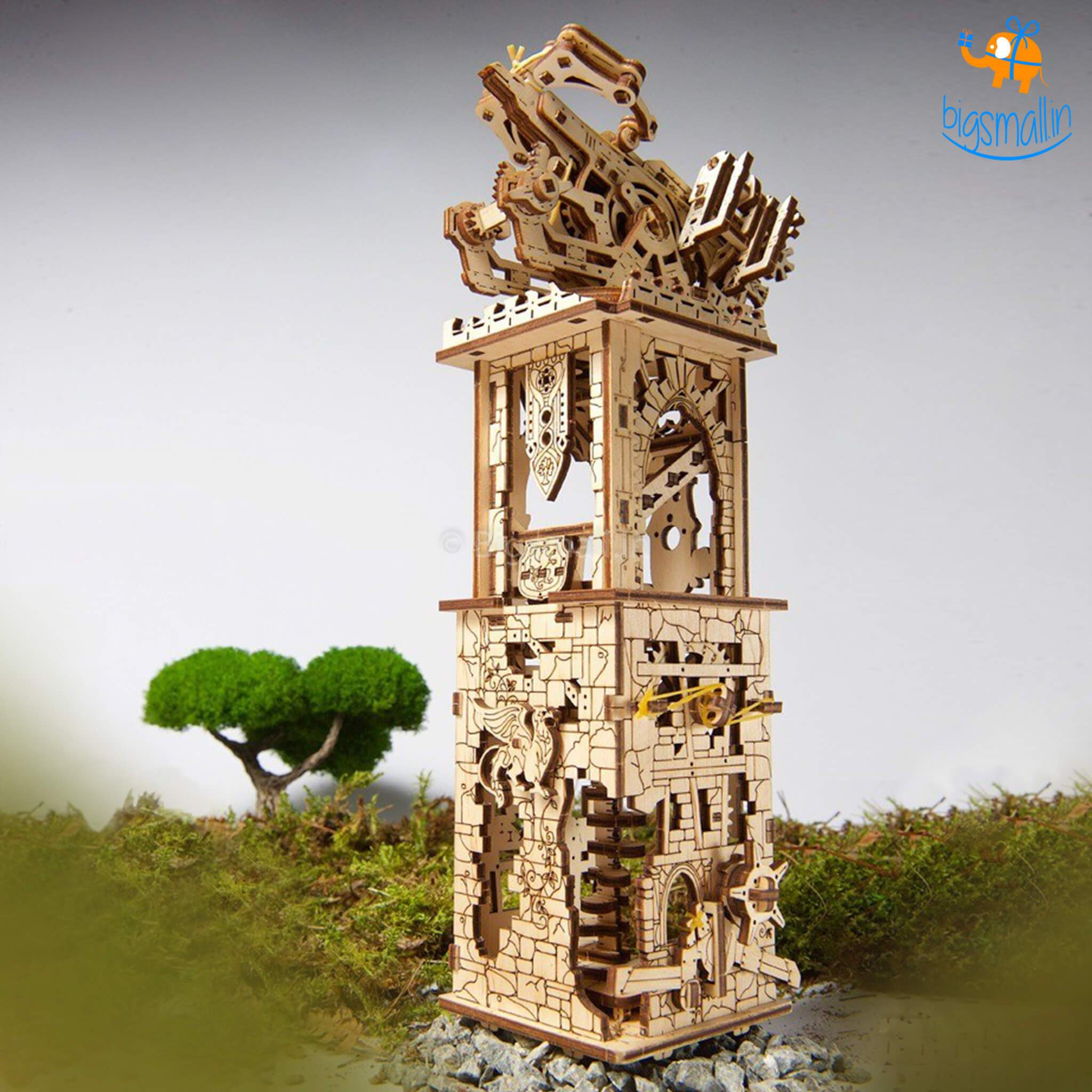 Ugears Archballista Tower Mechanical Model - bigsmall.in