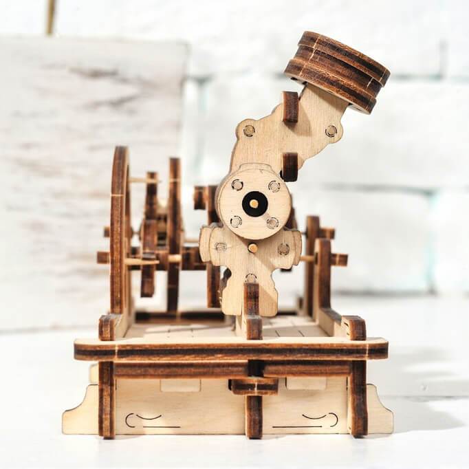 Ugears Pneumatic Engine Puzzle - bigsmall.in