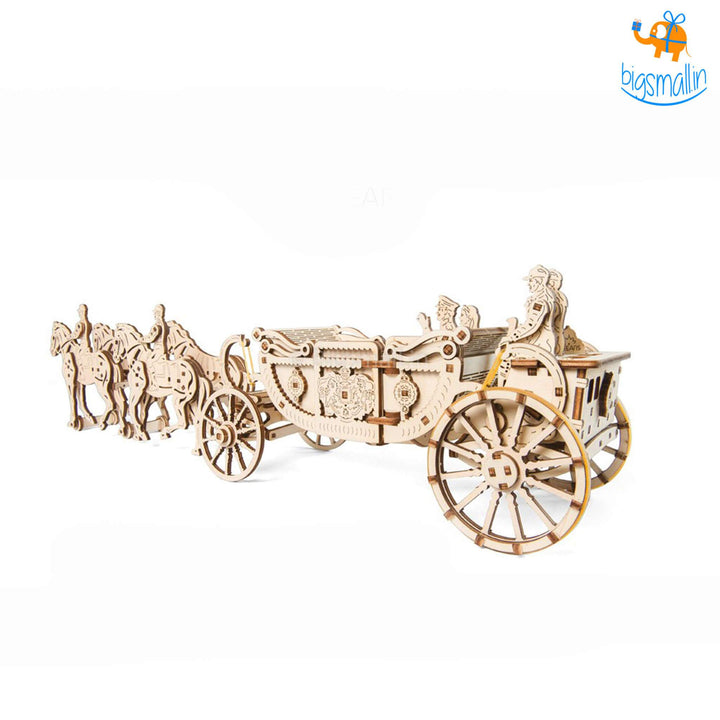 Ugears Royal Carriage Mechanical Model - bigsmall.in