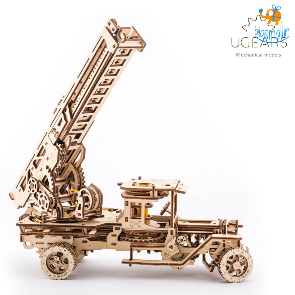 Fire Ladder Truck 3D Model