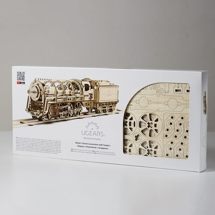 Ugears Train Mechanoid Puzzle - bigsmall.in
