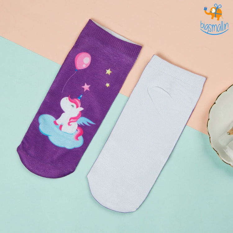 Unicorn Socks - Set of 2 - bigsmall.in