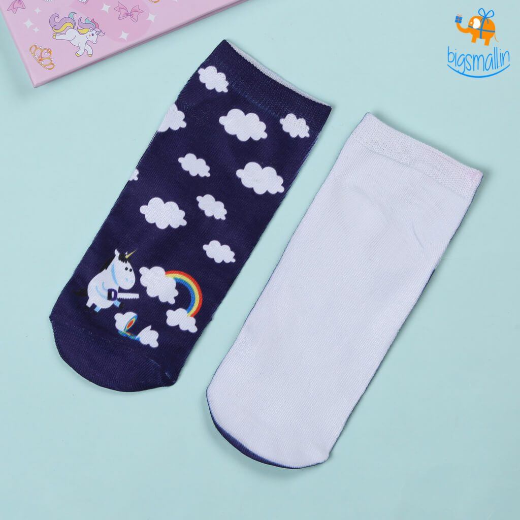 Unicorn Socks - Set of 2 - bigsmall.in