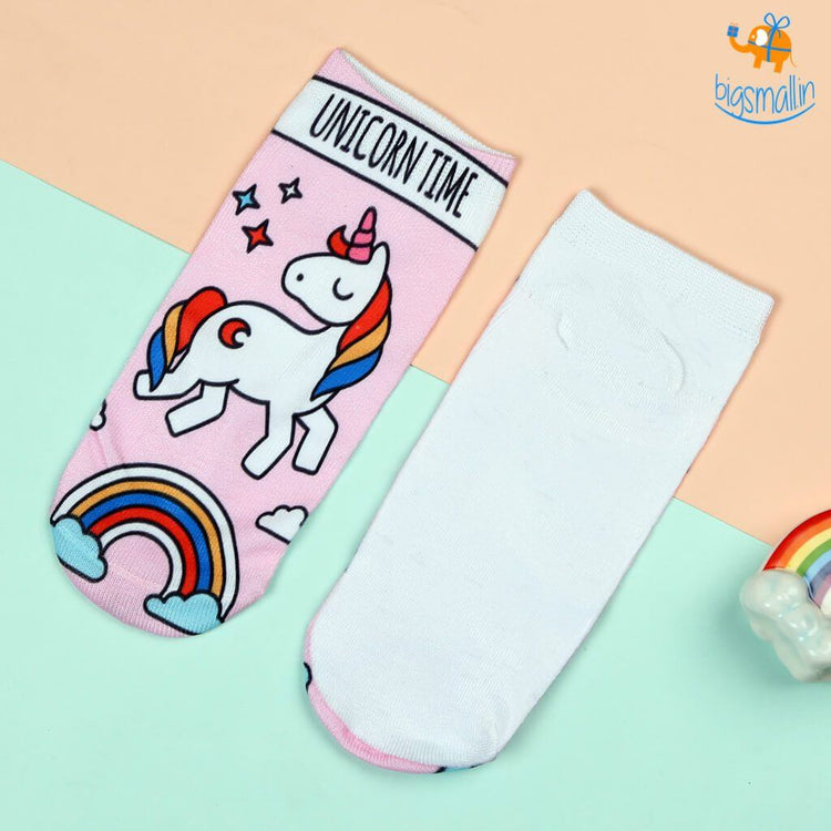 Unicorn Socks - Set of 2 - bigsmall.in