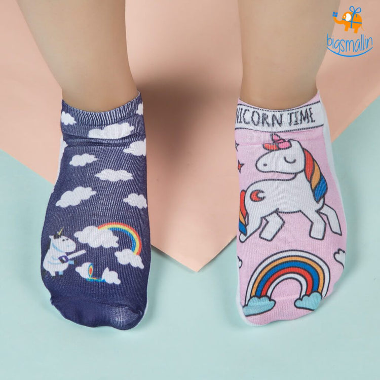 Unicorn Socks - Set of 2 - bigsmall.in