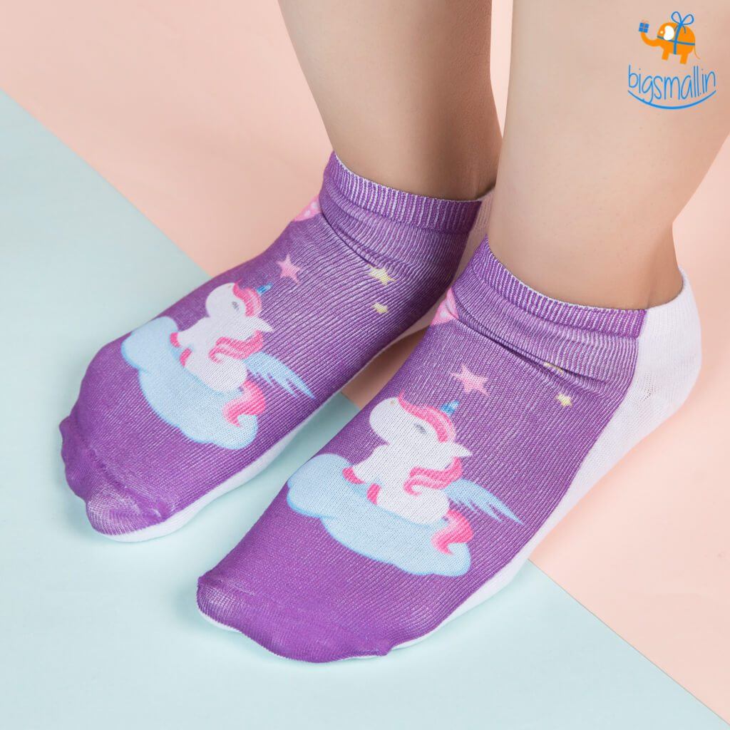 Unicorn Socks - Set of 2 - bigsmall.in